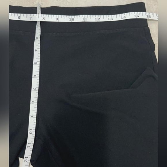 Eileen Fisher Casual Black Pants Pull on Stretch Wide Leg Women Size M. - Picture 4 of 7